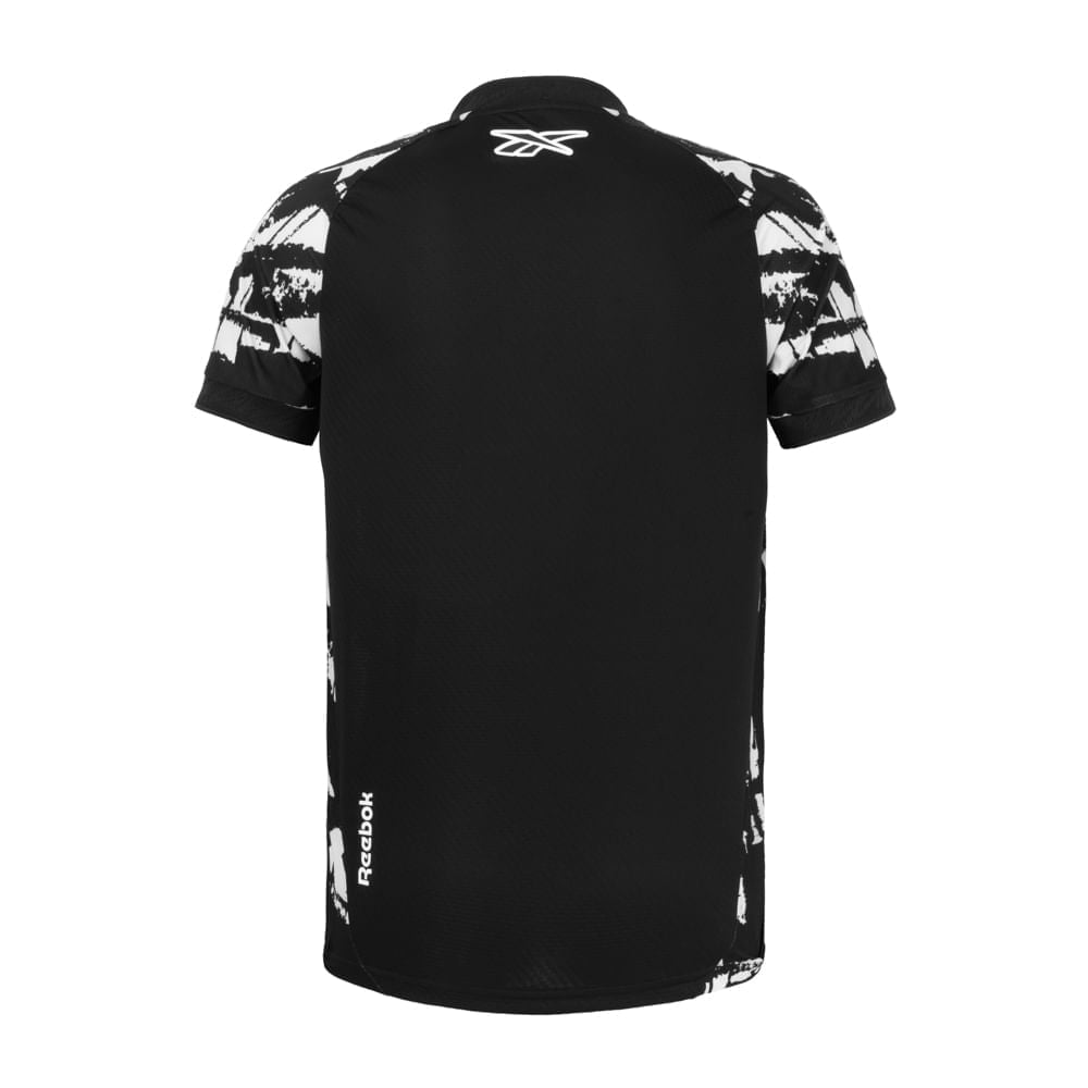 Camisa Botafogo Home 25/26 Reebok Torcedor Masculina - Branco e Preto