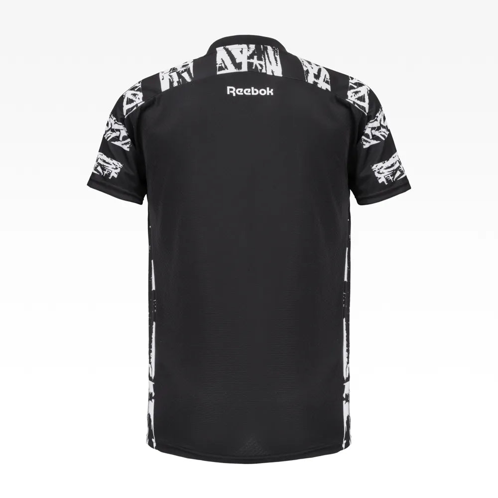 Camisa Botafogo Pré-jogo 25/26 Reebok Torcedor Masculina - Preto