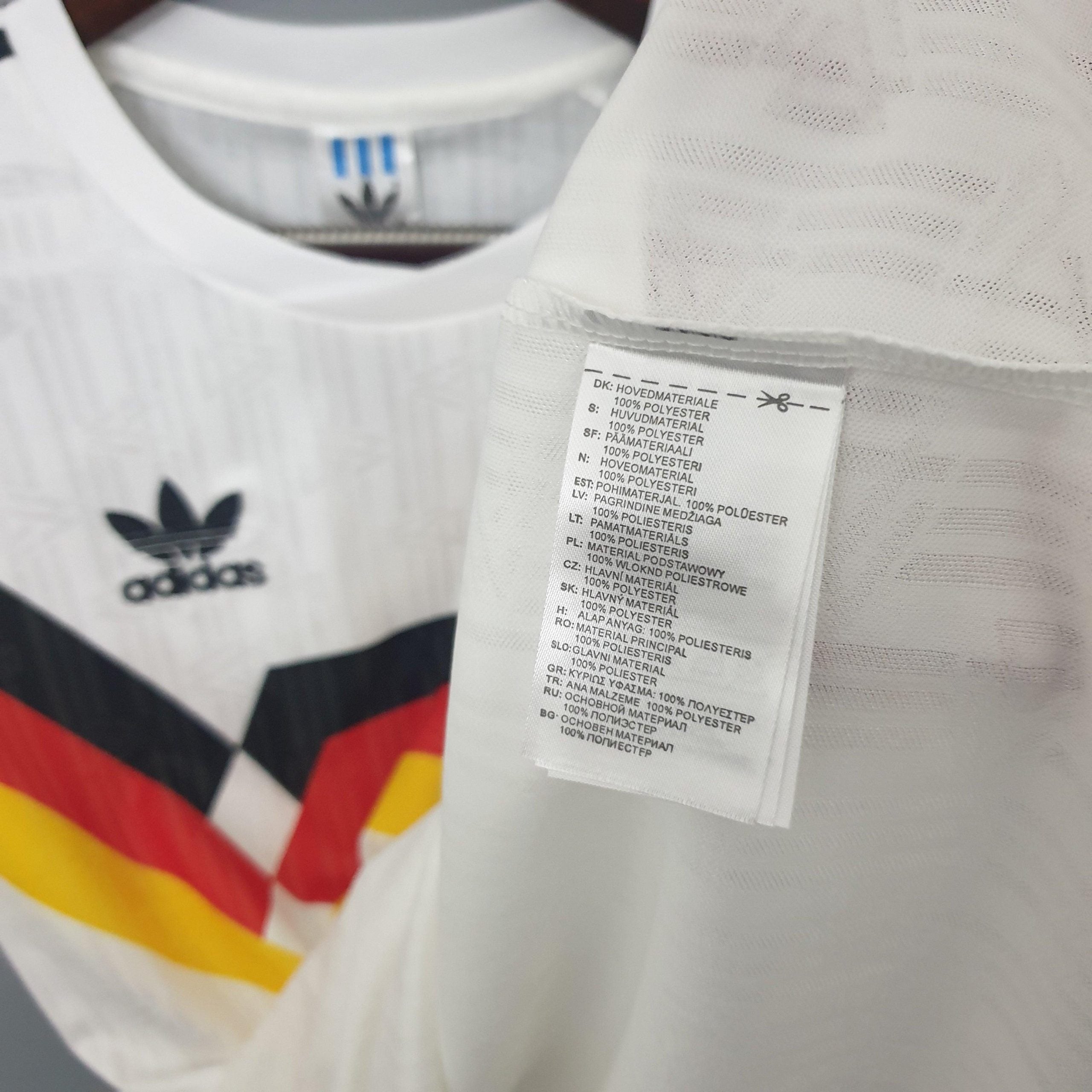 Camisa Retrô Seleção Alemanha 1990/90 Home