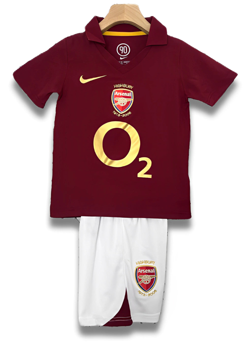 Kit Infantil Arsenal 2005/06 – Retrô