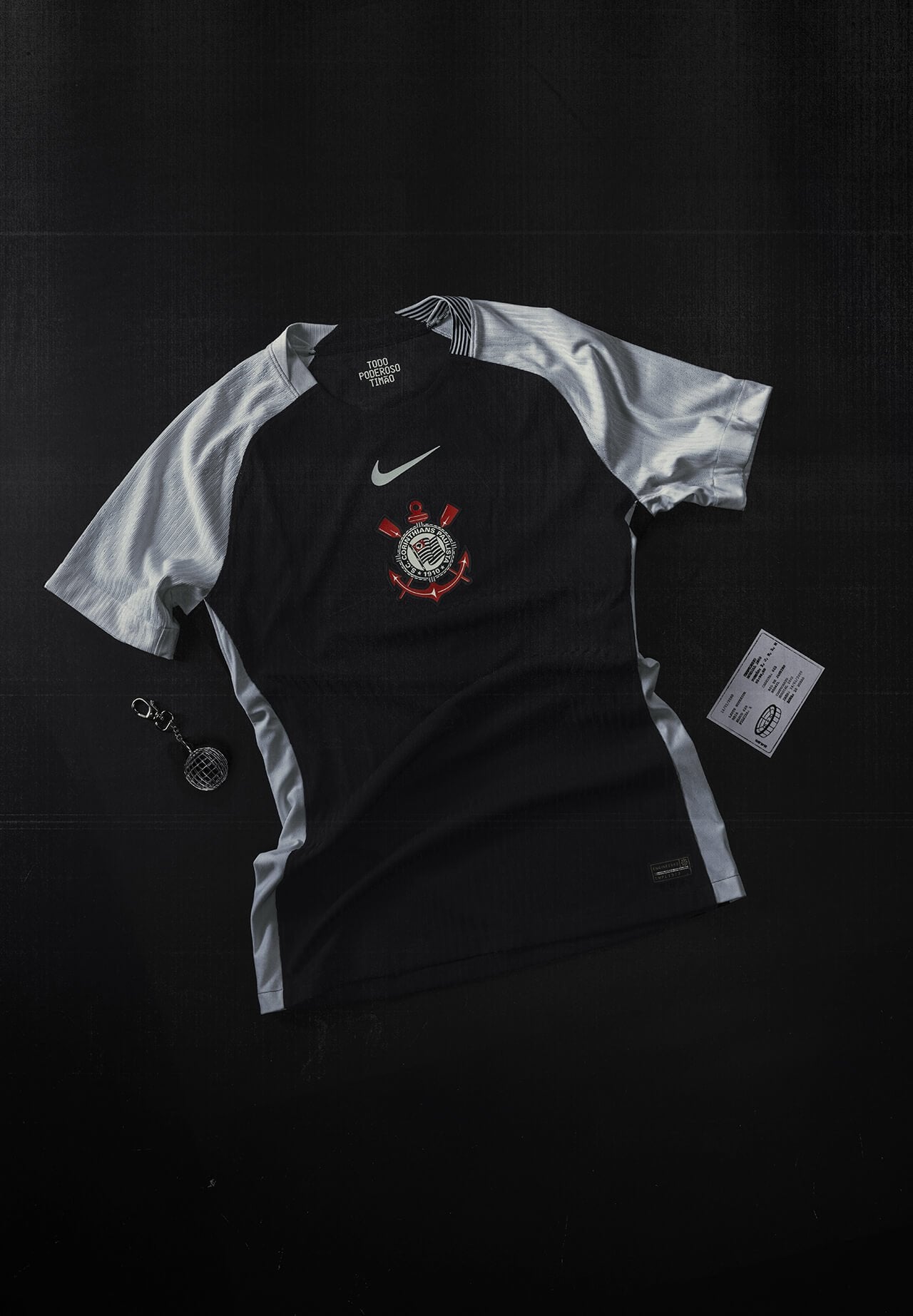 Camisa Corinthians Jogador Reserva 2025/26 – Masculina – Lançamento