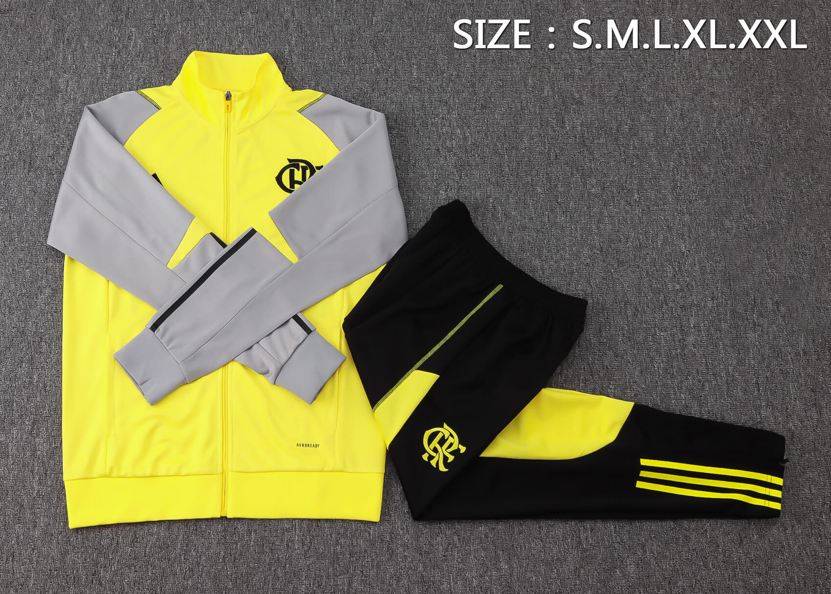 Conjunto de Treino Flamengo 24/25 – Amarelo