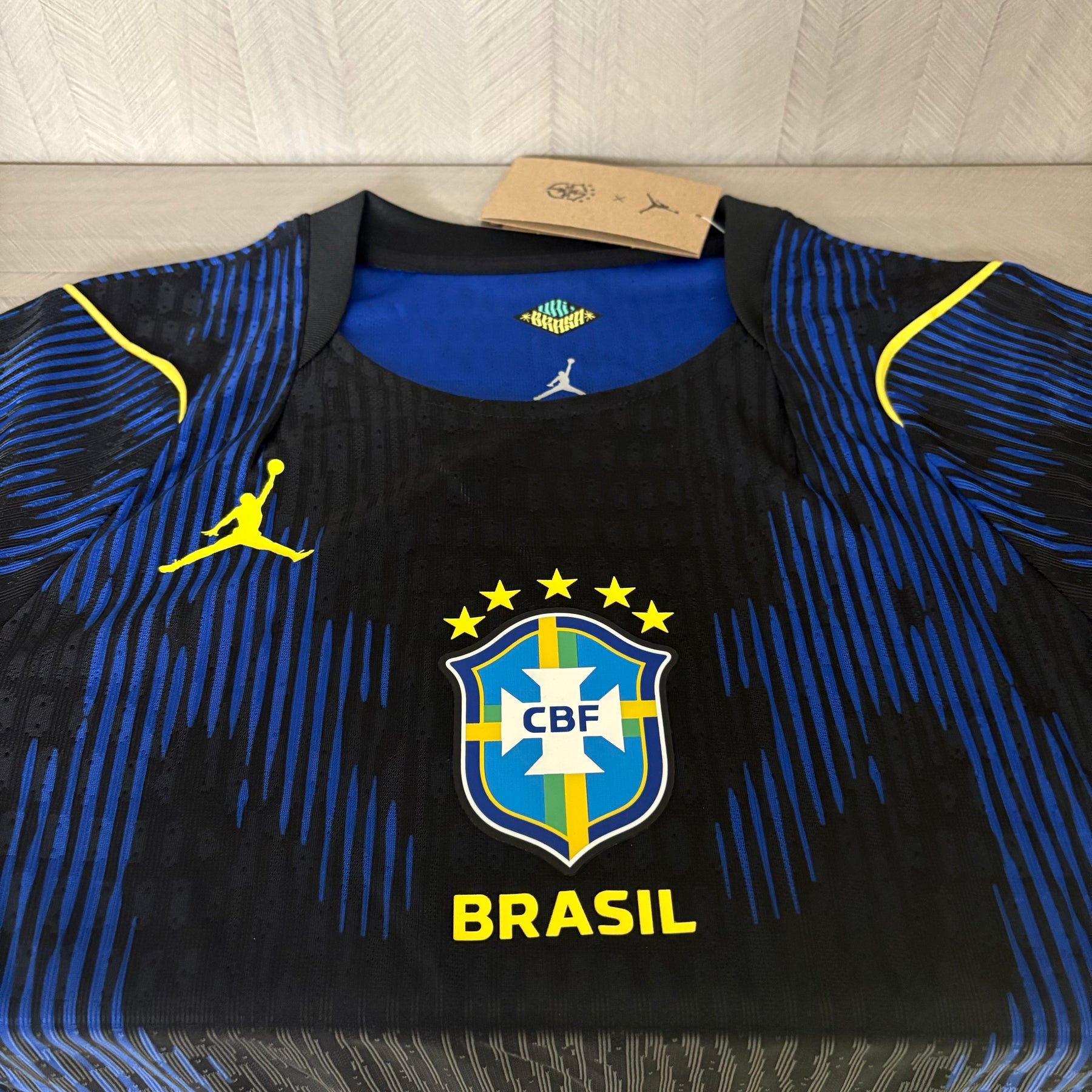 Camisa Brasil Jogador II 26/27 - Masculina Azul - Camisa da Copa do Mundo 2026