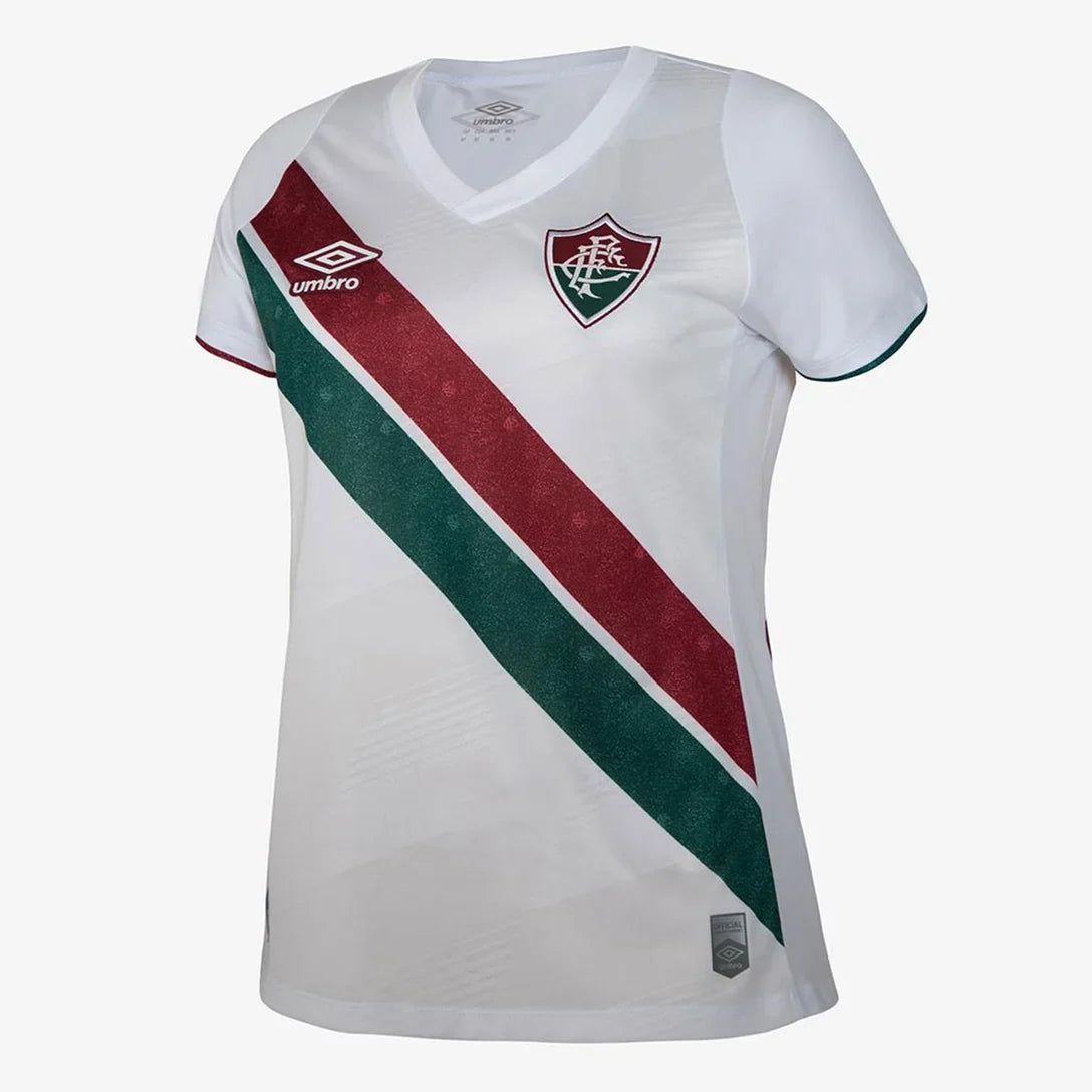 Camisa Fluminense Away 25/26 Umbro Feminina Torcedor - Branca