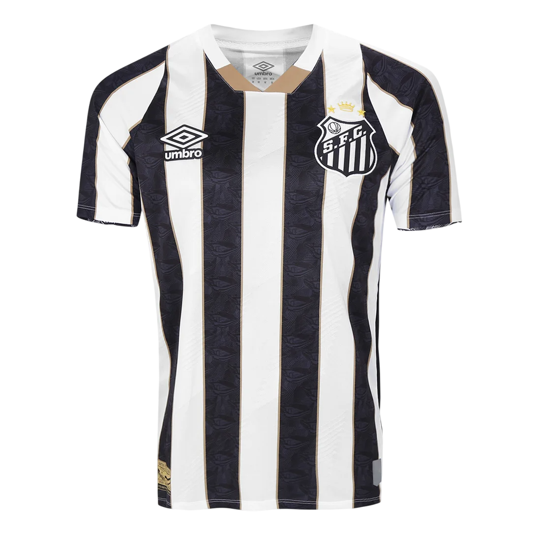 Camisa Santos Away 24/25 Umbro Torcedor Masculino - Preto e Branco