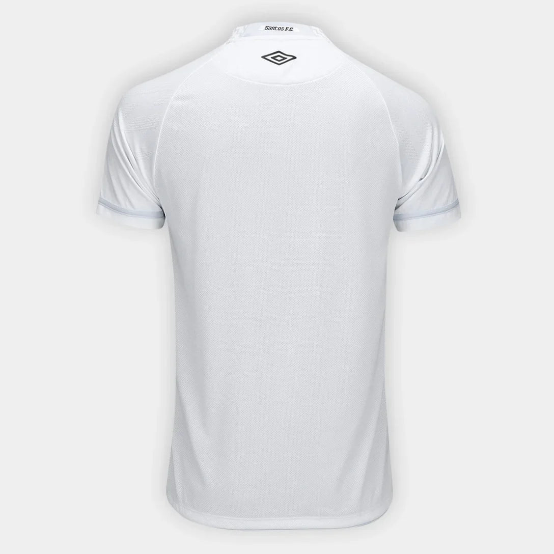 Camisa Santos Home 25/26 Umbro Torcedor Masculino - Branco