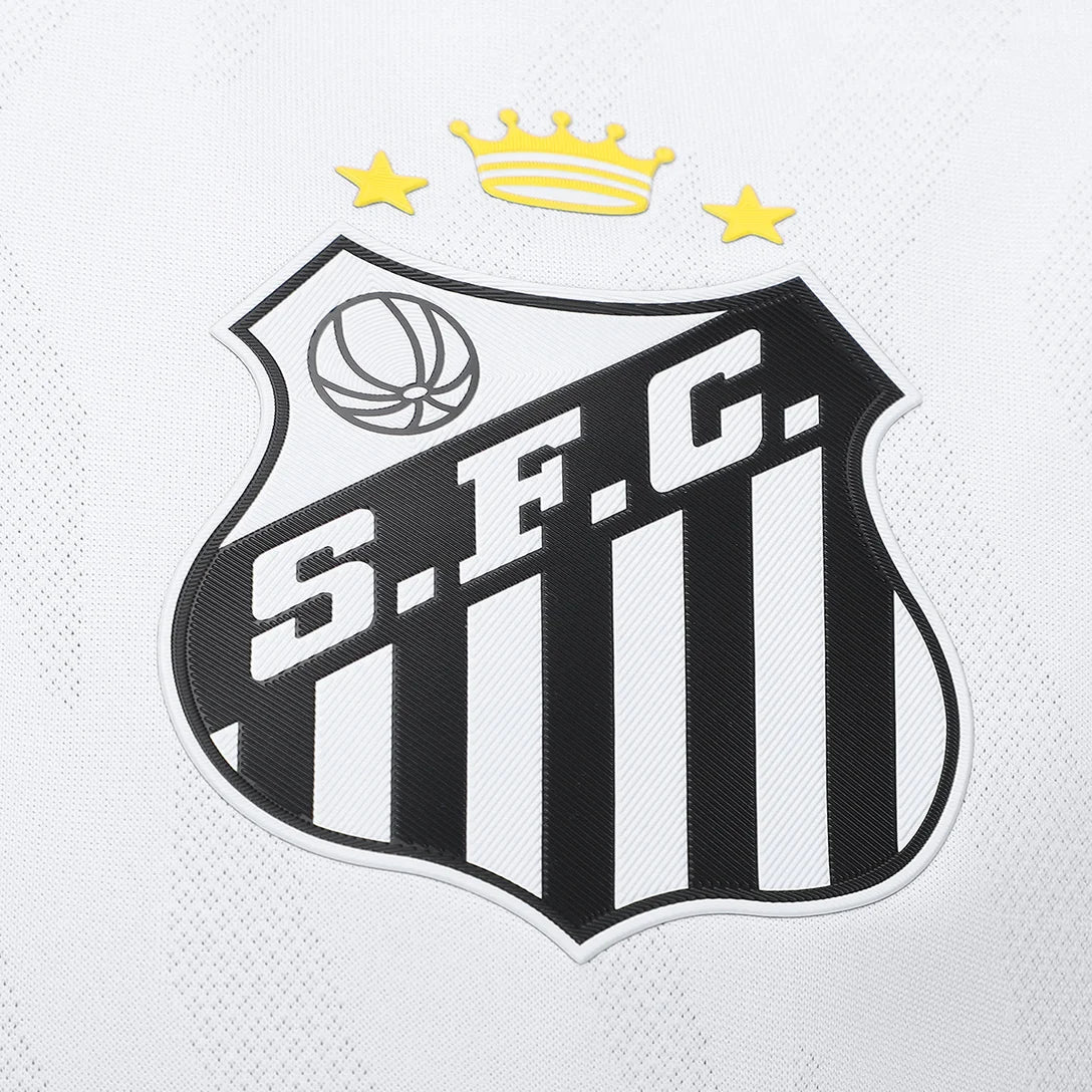 Camisa Santos Home 25/26 Umbro Torcedor Masculino - Branco