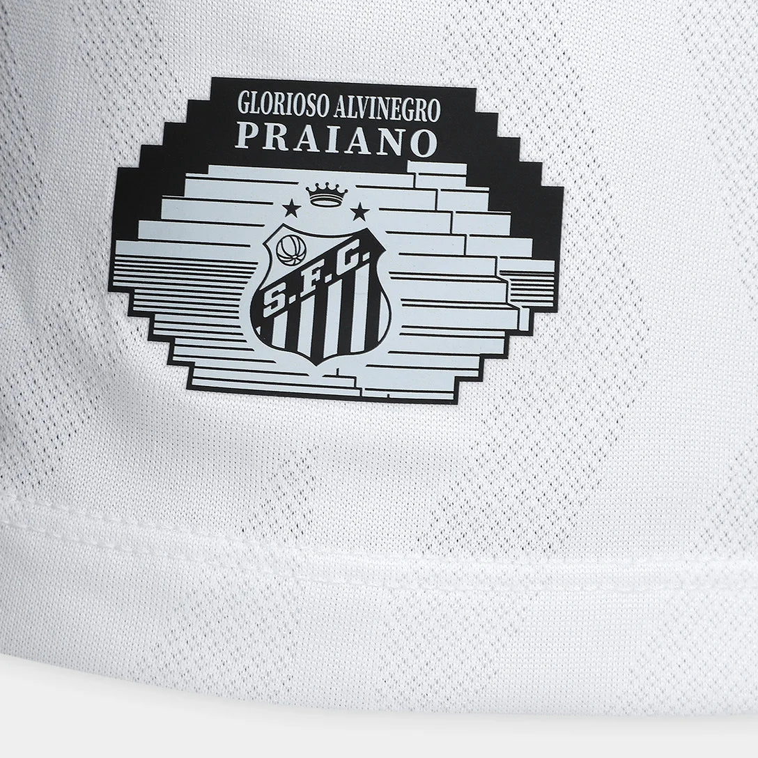Camisa Santos Home 25/26 Umbro Torcedor Masculino - Branco