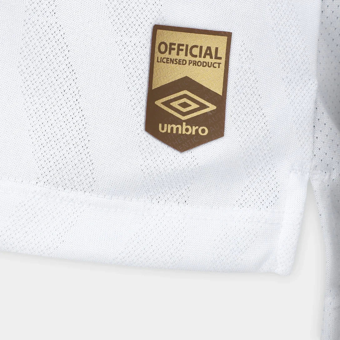 Camisa Santos Home 25/26 Umbro Torcedor Masculino - Branco