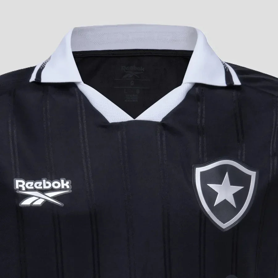 Camisa Botafogo Away 25/26 Reebok Torcedor Masculina - Preto