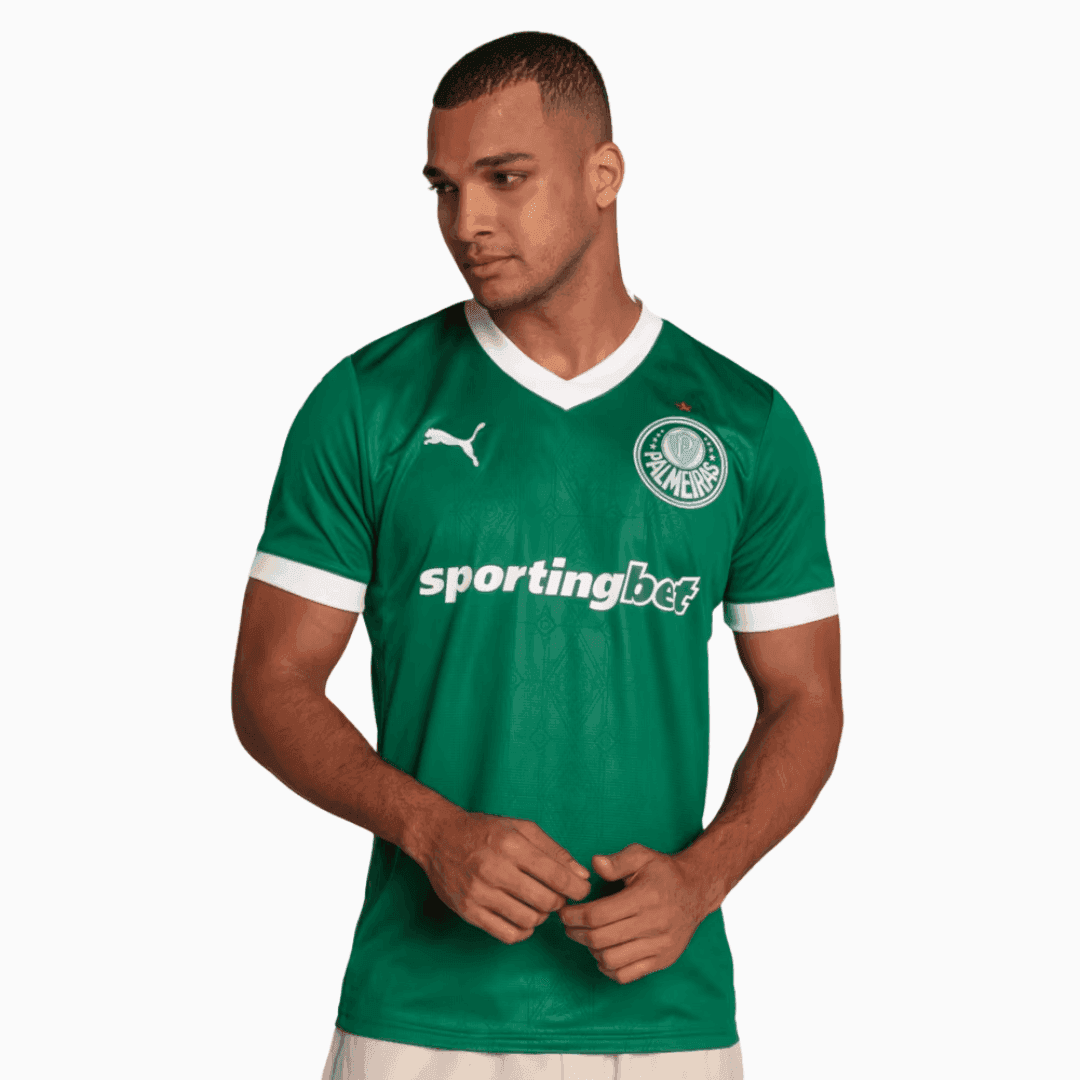 Camisa Puma Palmeiras 2025/26 I - LÓPEZ N° 42