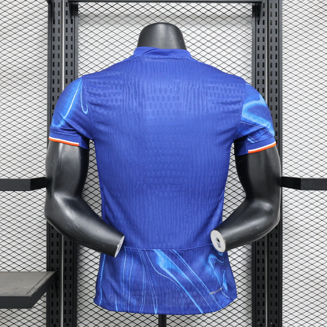 Camisa Chelsea Home 2024/25 Jogador Masculino com Patch - Azul