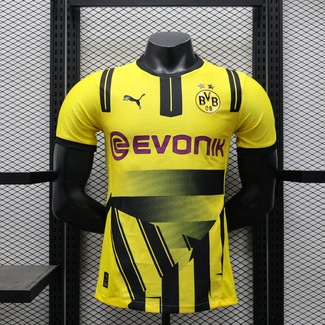 Camisa Borussia Dortmund Edição Especial 2024/25 Jogador Puma Masculino com Patch - Amarela e Preta