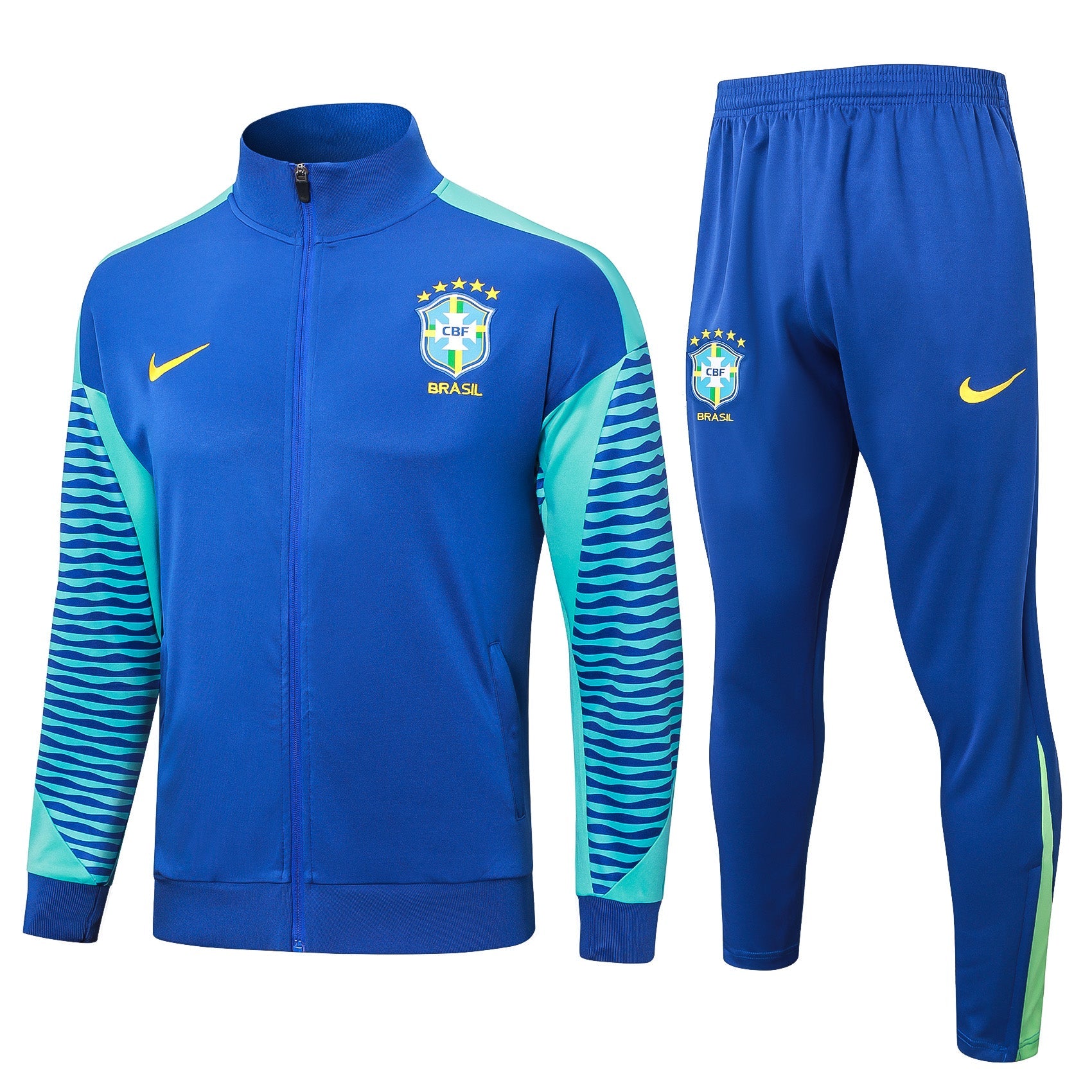 Conjunto de Treino Brasil 24/25 – Azul