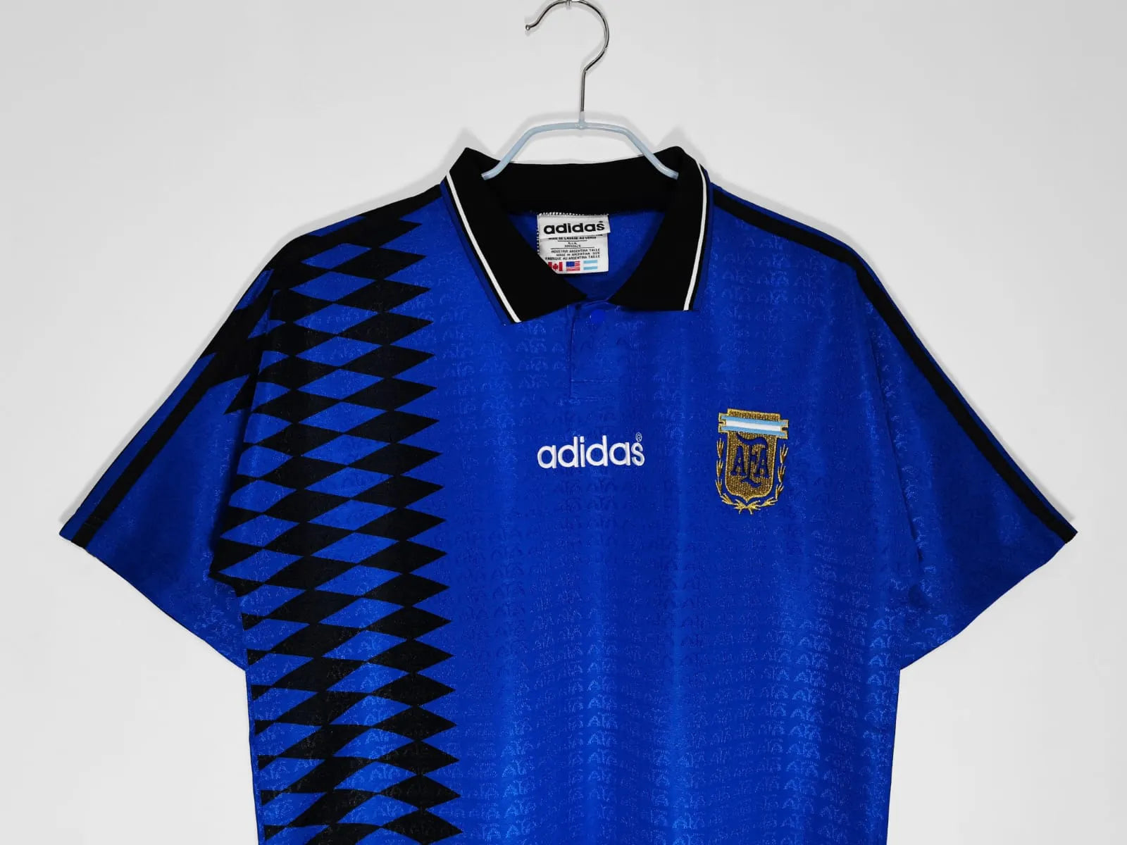 Camisa Argentina Away 1994 – Adidas Retrô Masculina
