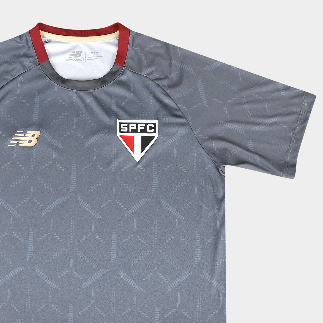 Camisa São Paulo 25/26 Treino - Cinza