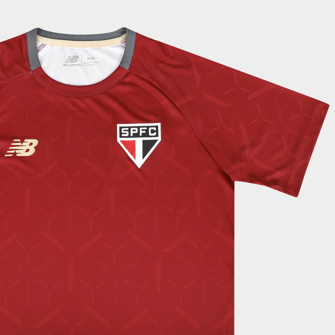 Camisa São Paulo 25/26 Treino - Vermelho
