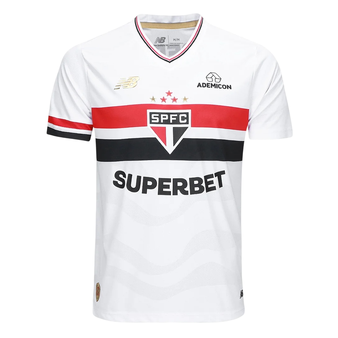 Camisa São Paulo I 25/26 - Jogador Masculina