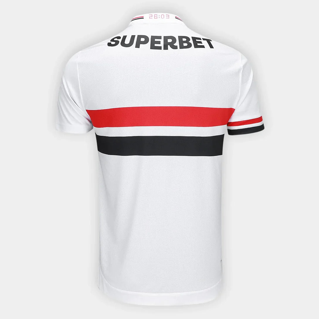 Camisa São Paulo I 25/26 - Jogador Masculina