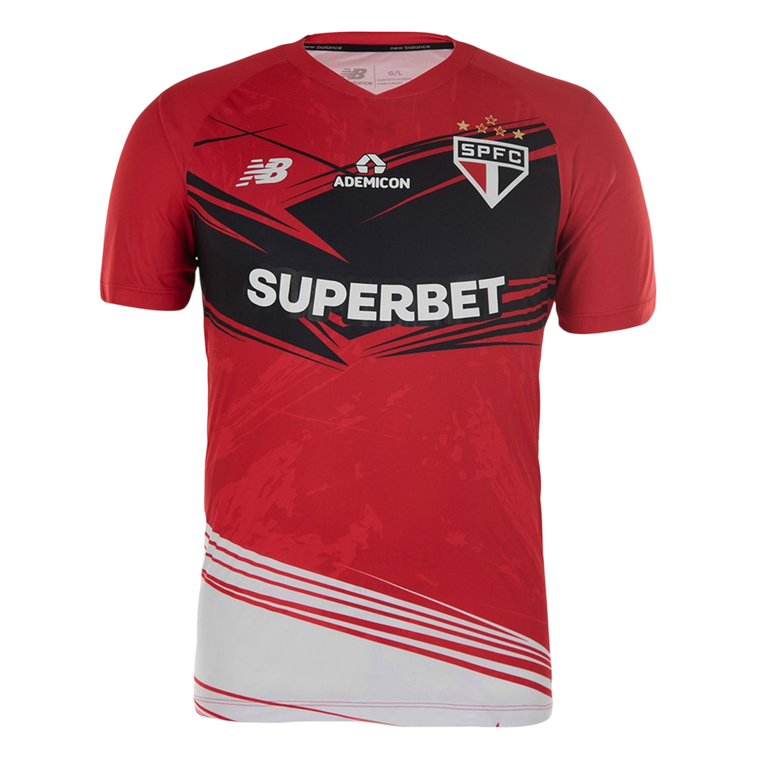 Camisa São Paulo 25/26 Goleiro - Vermelho