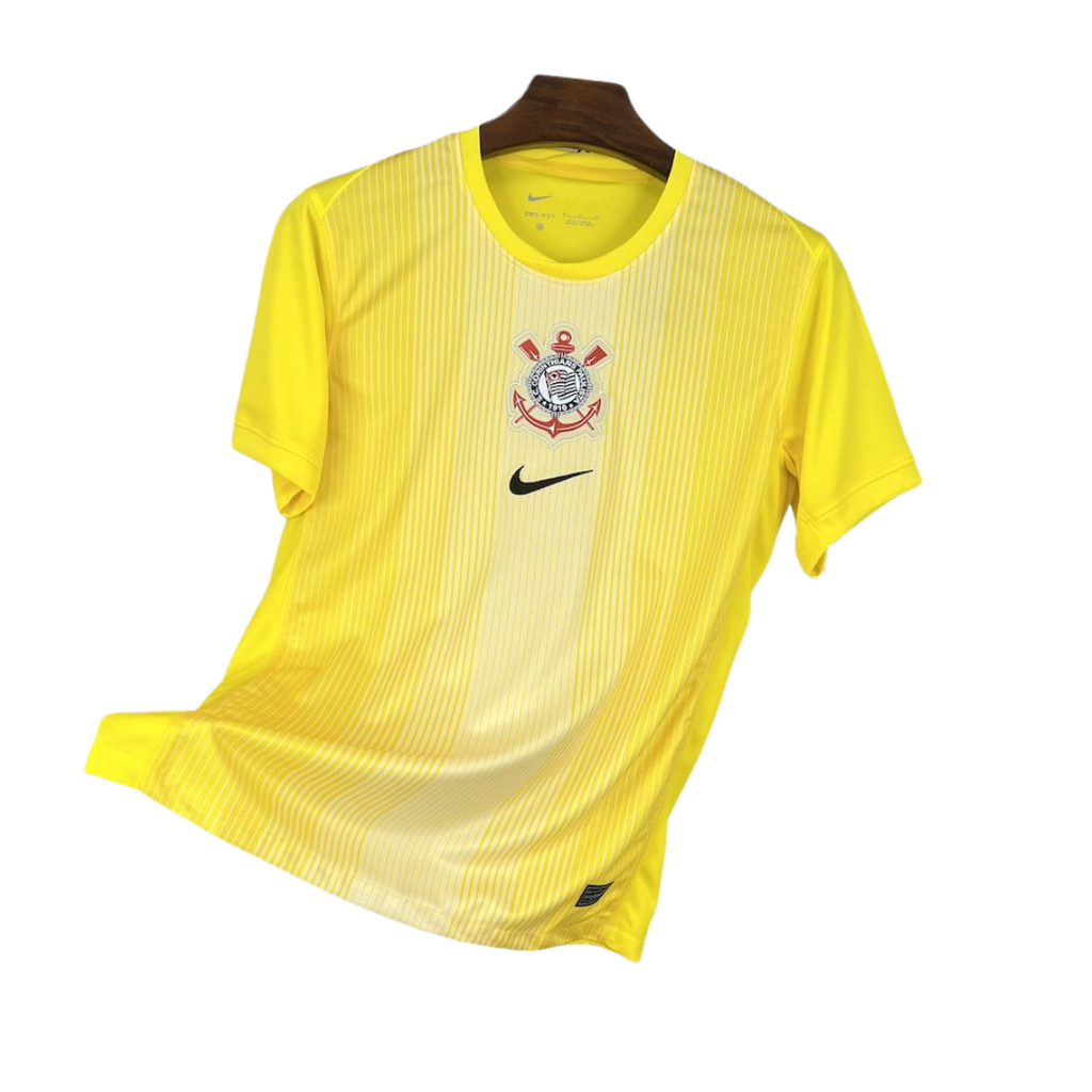 Camisa Corinthians 25/26 Goleiro Nike Masculino - Amarelo