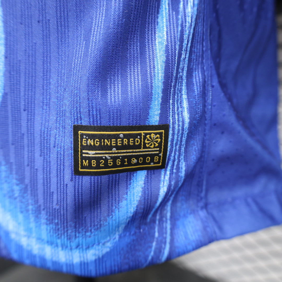 Camisa Chelsea Home 2024/25 Jogador Masculino com Patch - Azul