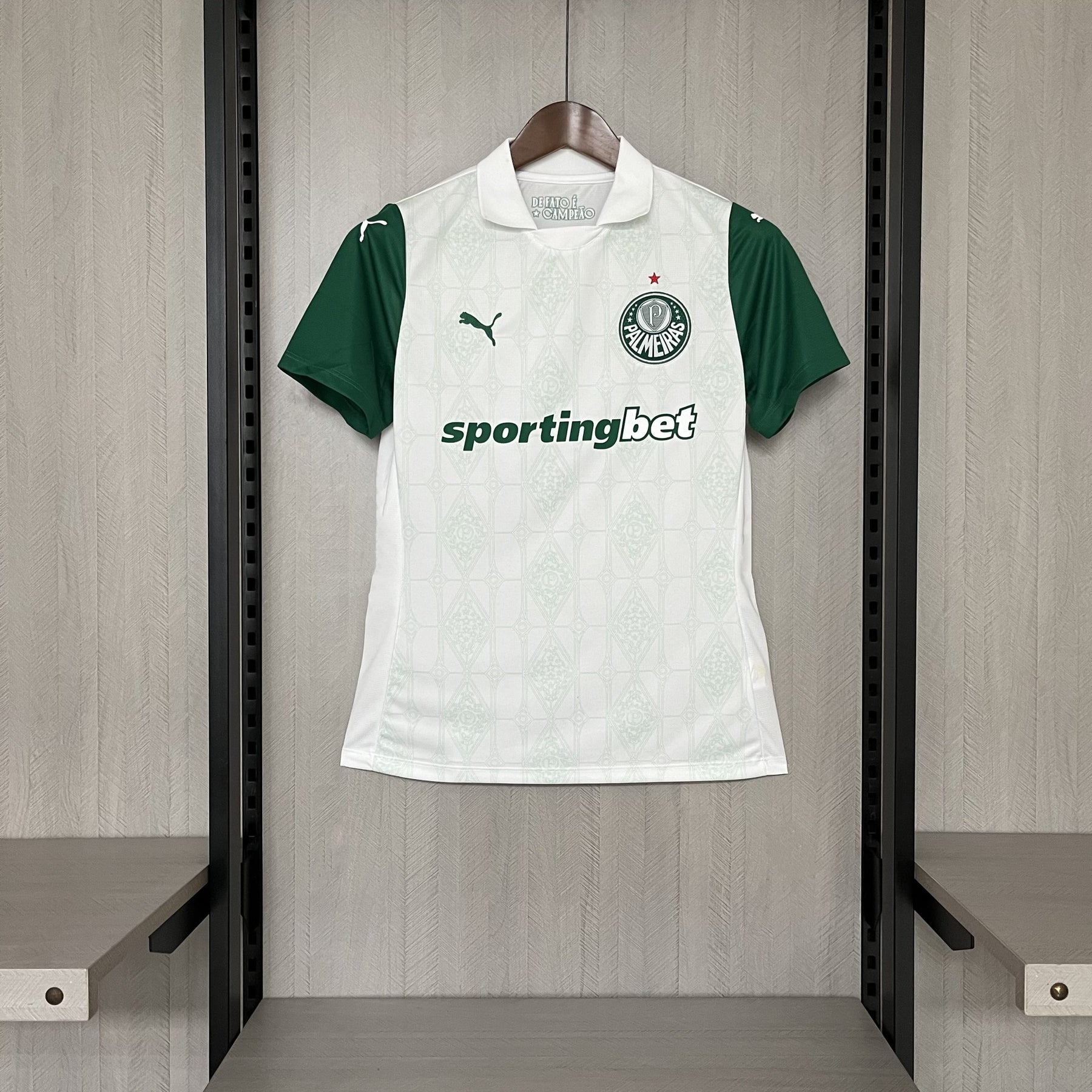 Camisa Palmeiras Away 25/26 – Branca – Feminina – Lançamento