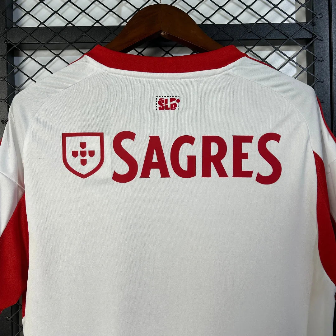 Camisa Benfica Away 25/26 Adidas Torcedor Masculino - Branca