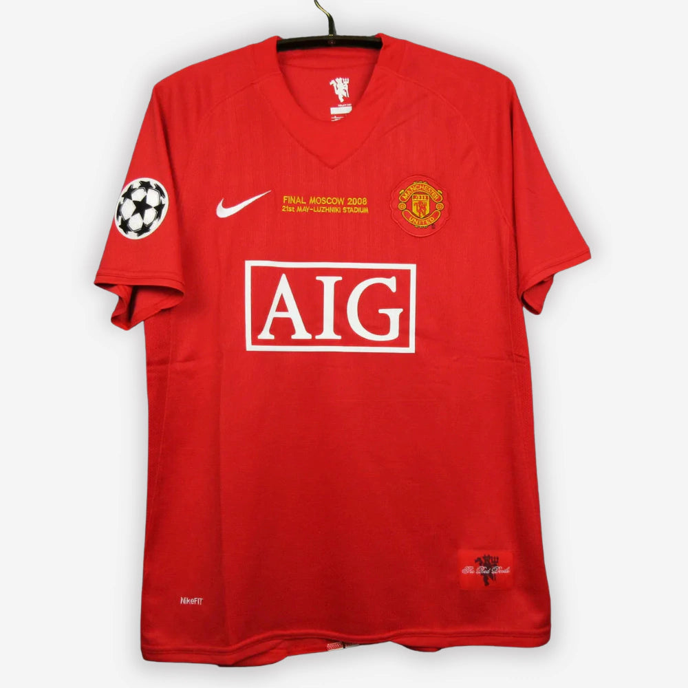 Camisa Manchester United I 2007/08- Retrô -RONALDO 7