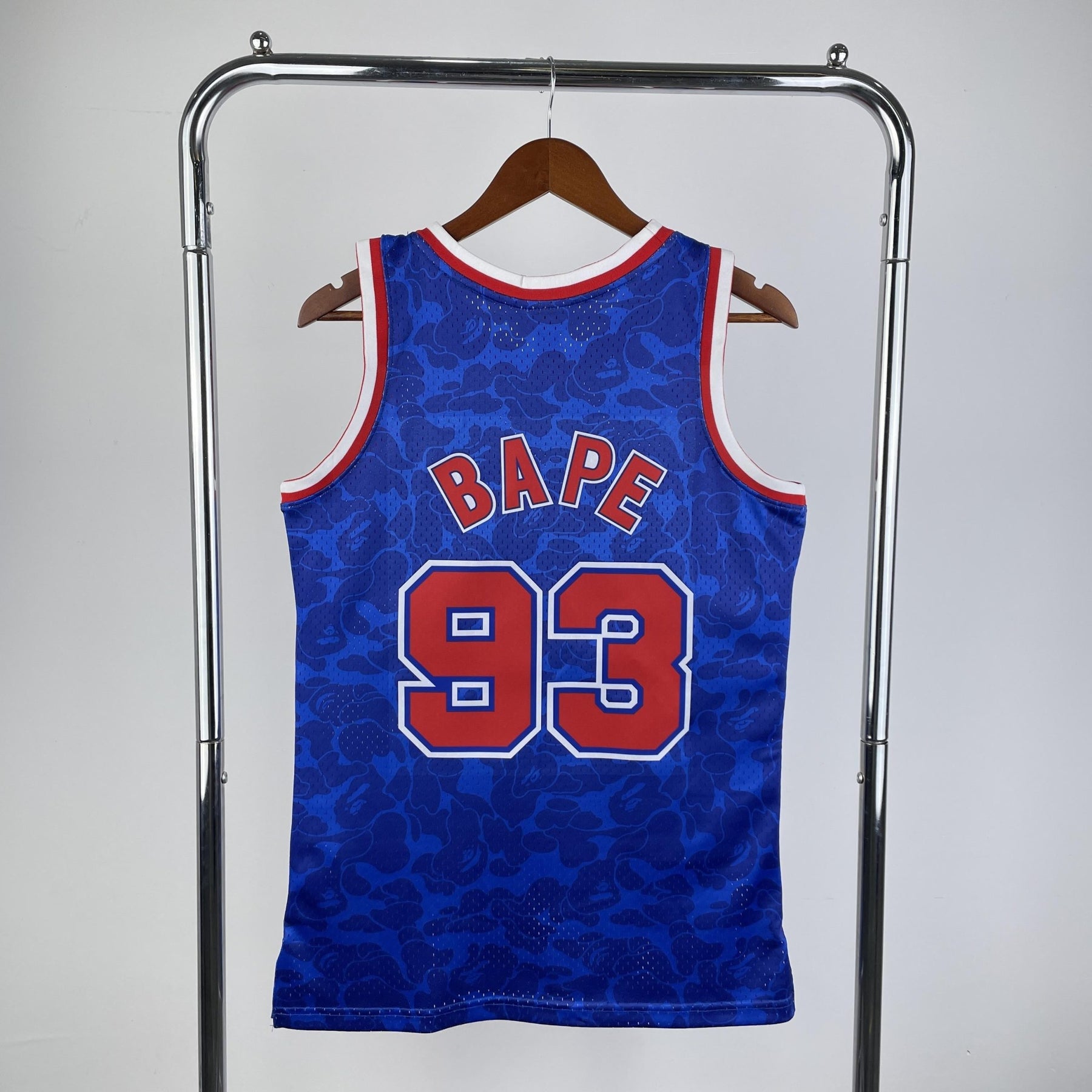 Regata Mitchell & Ness x BAPE – Brooklyn Nets Azul