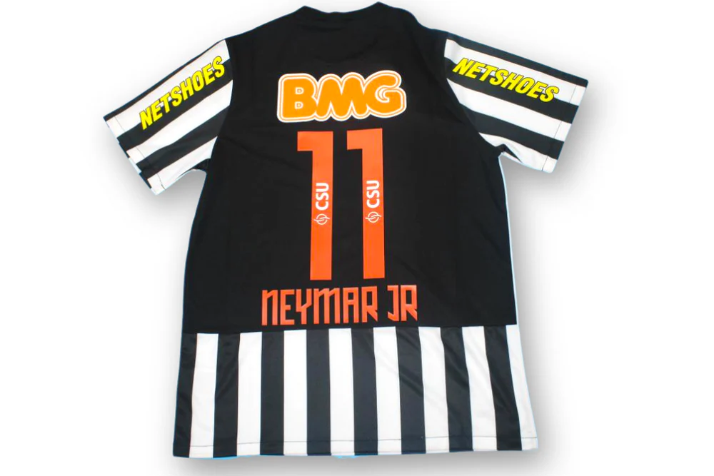 Camisa Santos Retrô Reserva 2012/13 – Nike Torcedor Masculina – Neymar Jr 11#