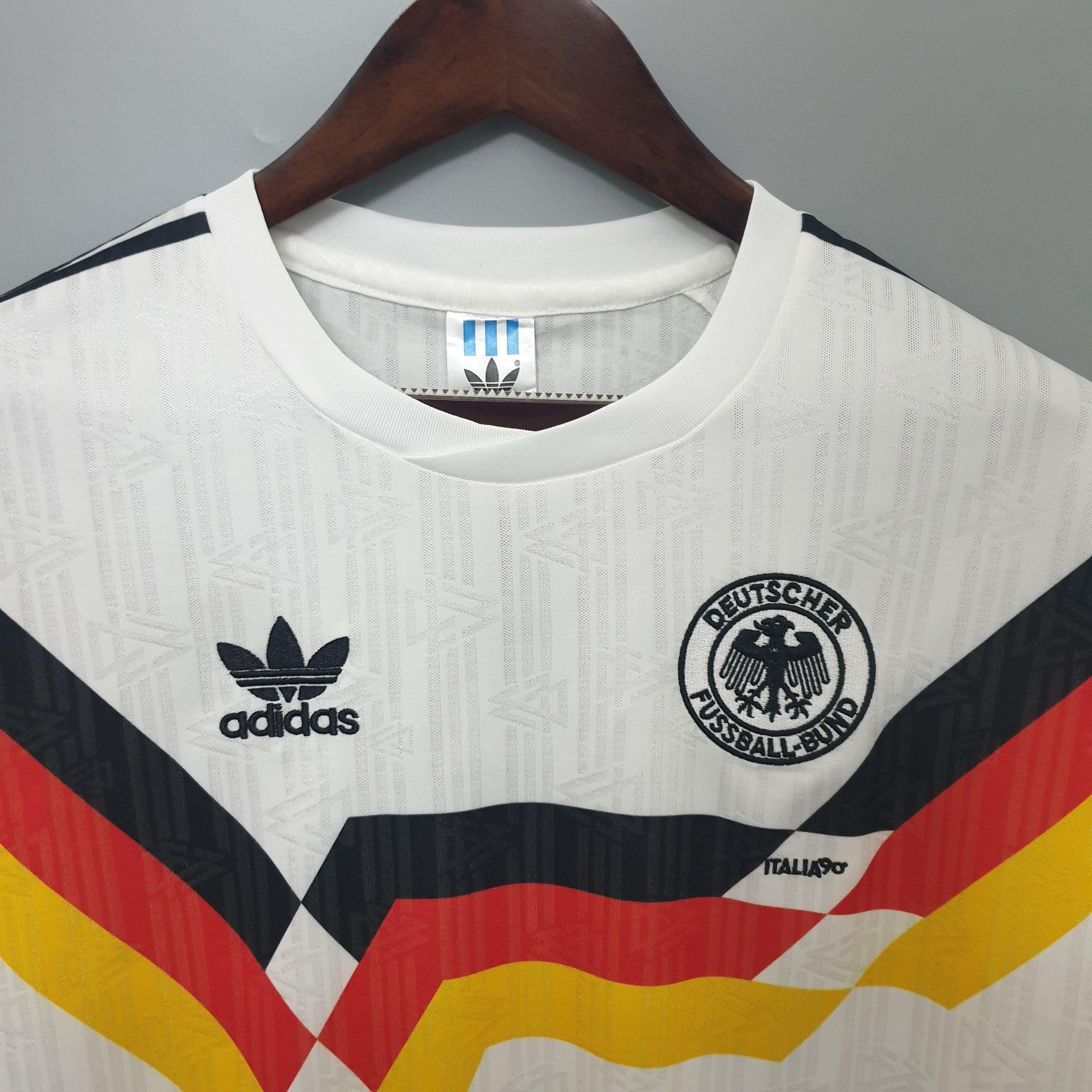 Camisa Retrô Seleção Alemanha 1990/90 Home