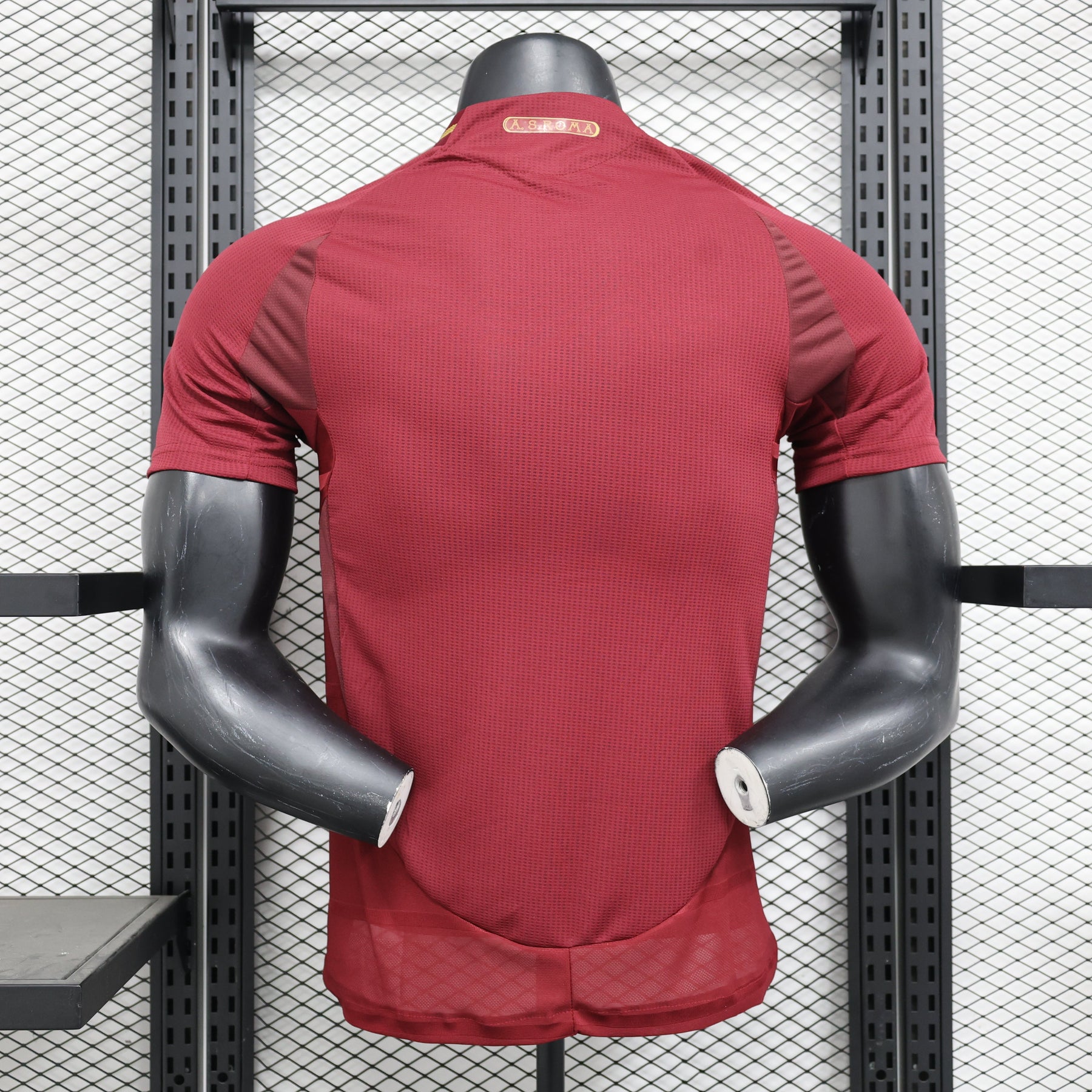 Camisa Roma Home 2024/25 Jogador Adidas Masculino com Patch - Vermelha e Amarela