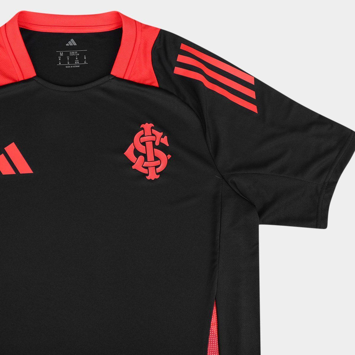 Camisa Internacional Treino 25/26 Adidas Masculina - Preta