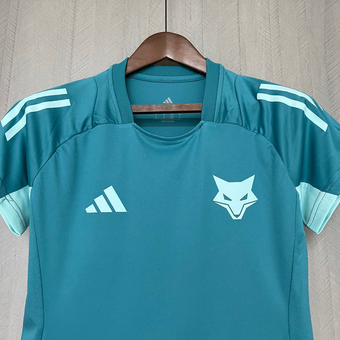 Camisa Cruzeiro Treino 25/26 Adidas Feminina - Azul