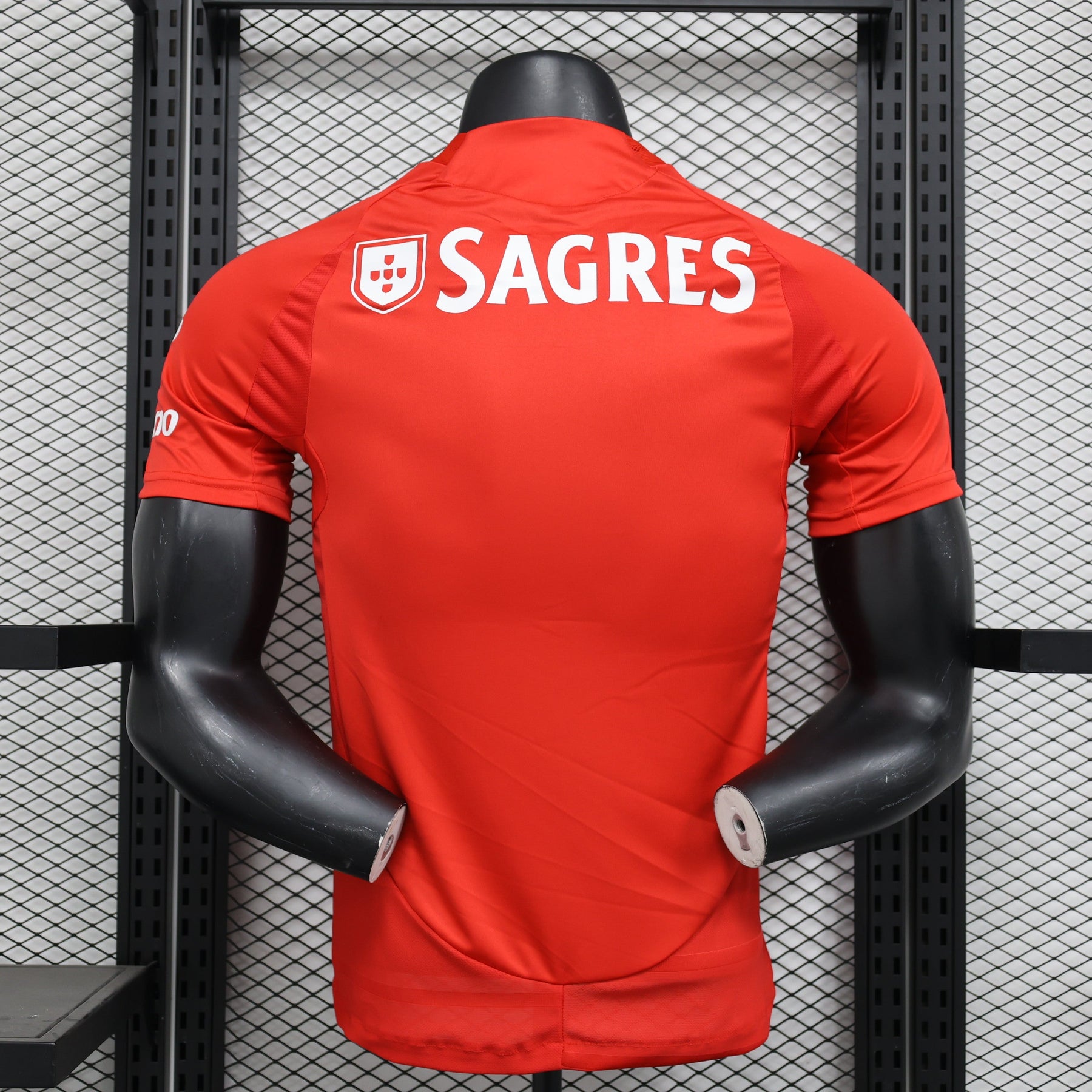 Camisa Benfica Home 2024/25 Jogador Adidas Masculino com Patch - Vermelha e Branca