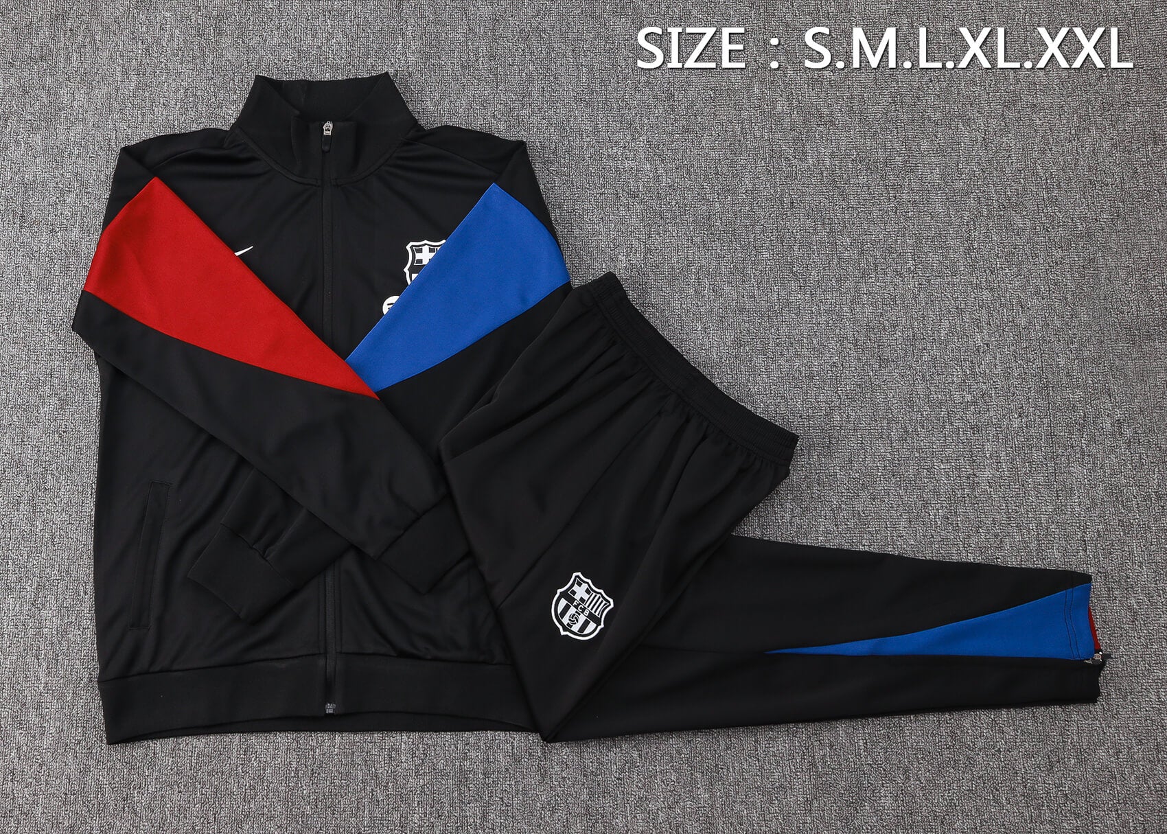 Conjunto de Treino Barcelona 24/25 – Preto