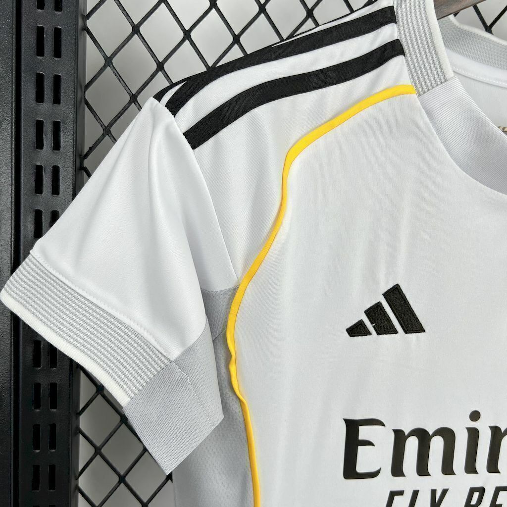 Camisa Real Madrid Home 25/26 s/n° Torcedor Feminina - Branco