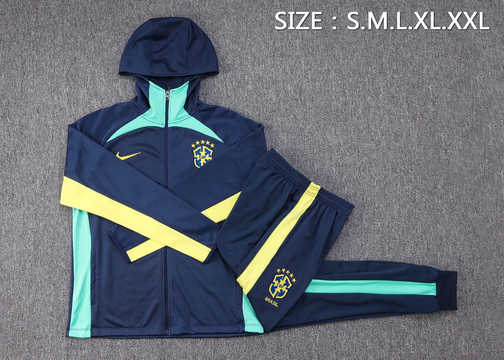 Conjunto Brasil Sportswear Tech Fleece – Agasalho e Calça