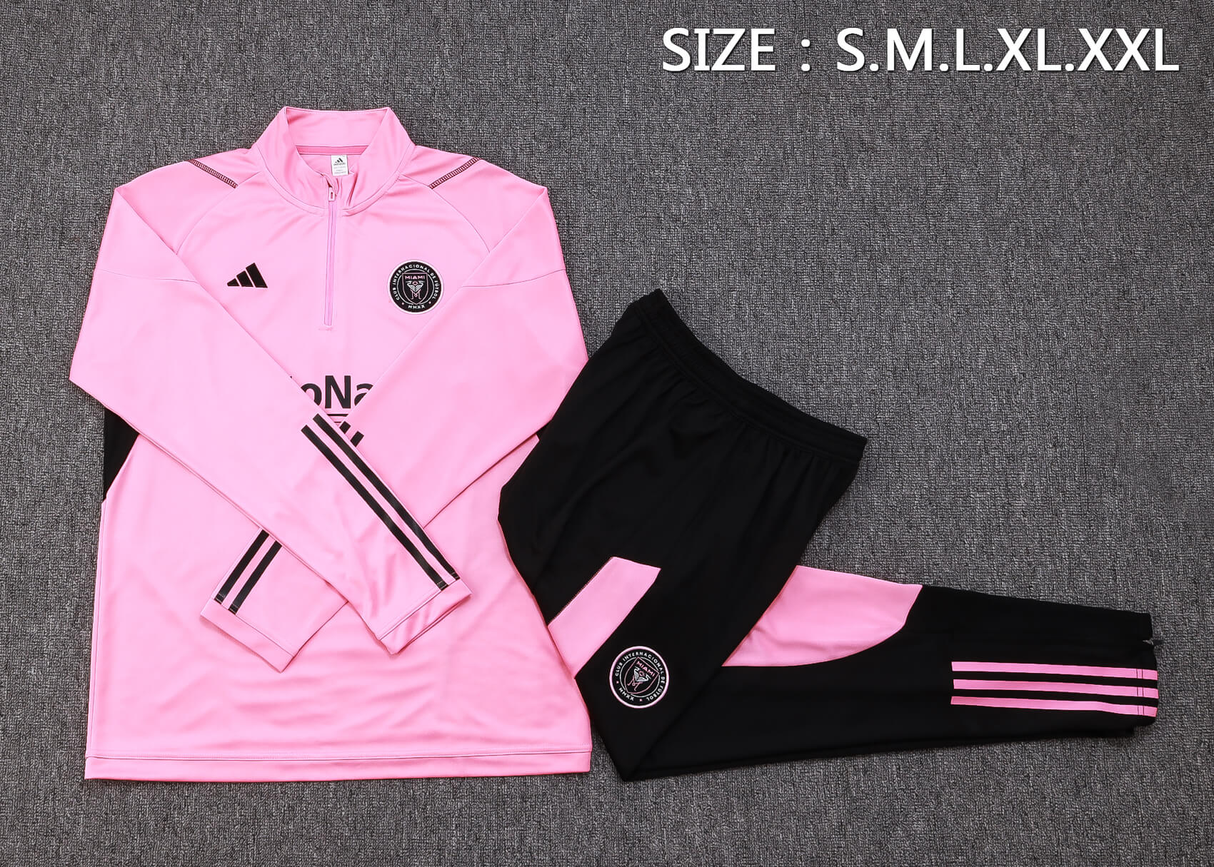 Conjunto de Treino Inter Miami 24/25 – Rosa