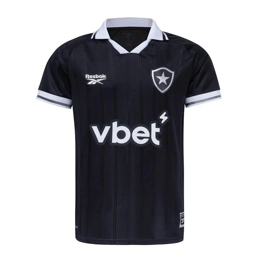 Camisa Botafogo Away 25/26 Reebok Torcedor Masculina - Preto