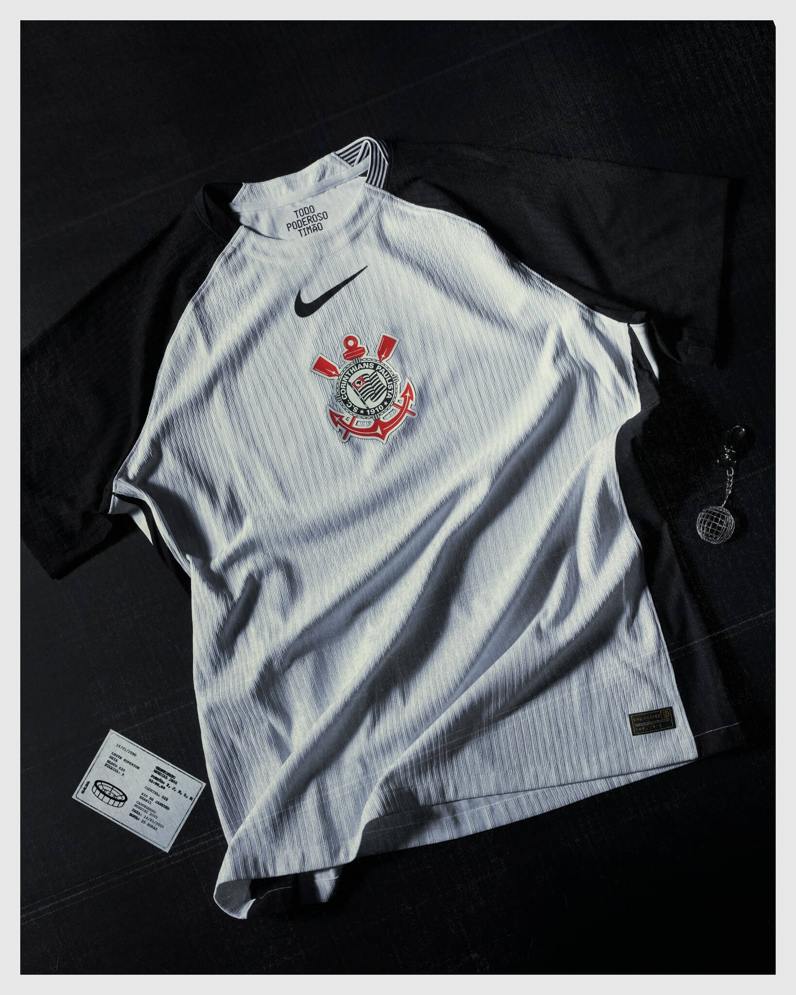 Camisa Corinthians Jogador Titular 2025/26 – Masculina – Lançamento