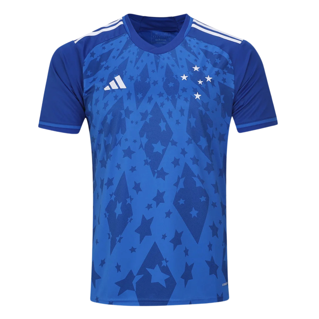 Camisa Cruzeiro I 24/25 – Gabi Nº 9 – Torcedor Adidas Masculina – Azul