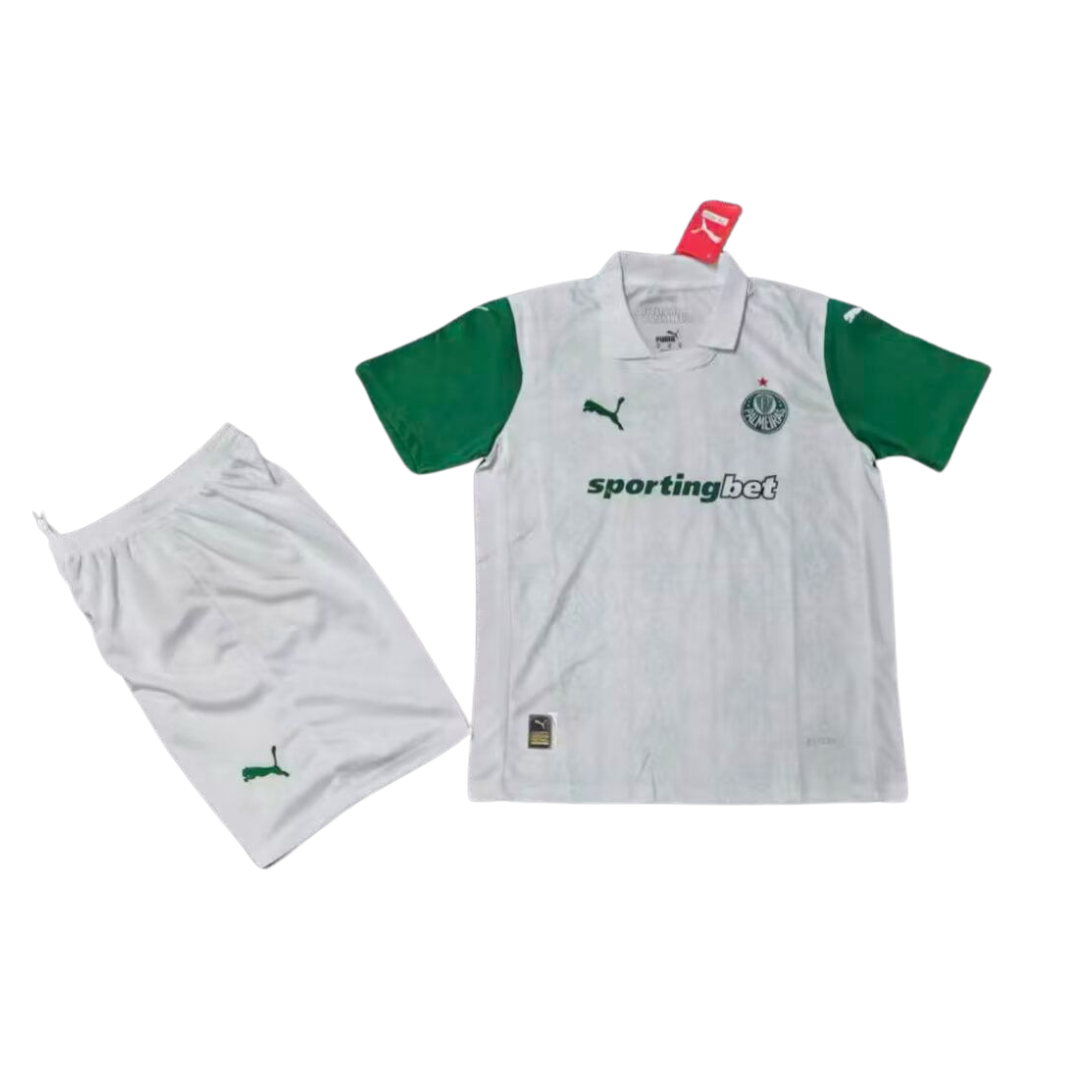 Conjunto Palmeiras Infantil Away 25/26 – Lançamento