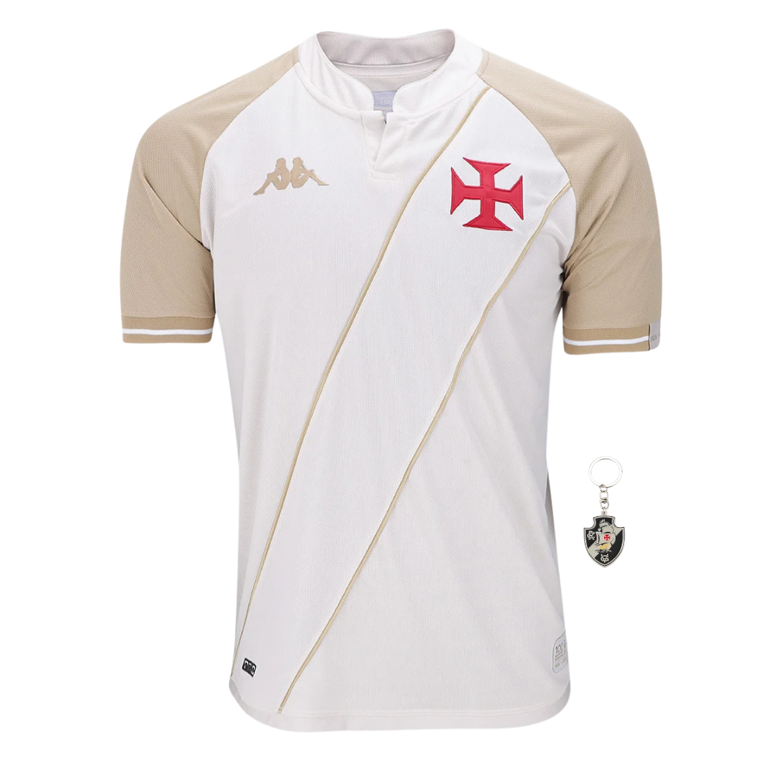 Camisa Vasco Da Gama Third 24/25 – Torcedor Masculina + Chaveiro de Brinde