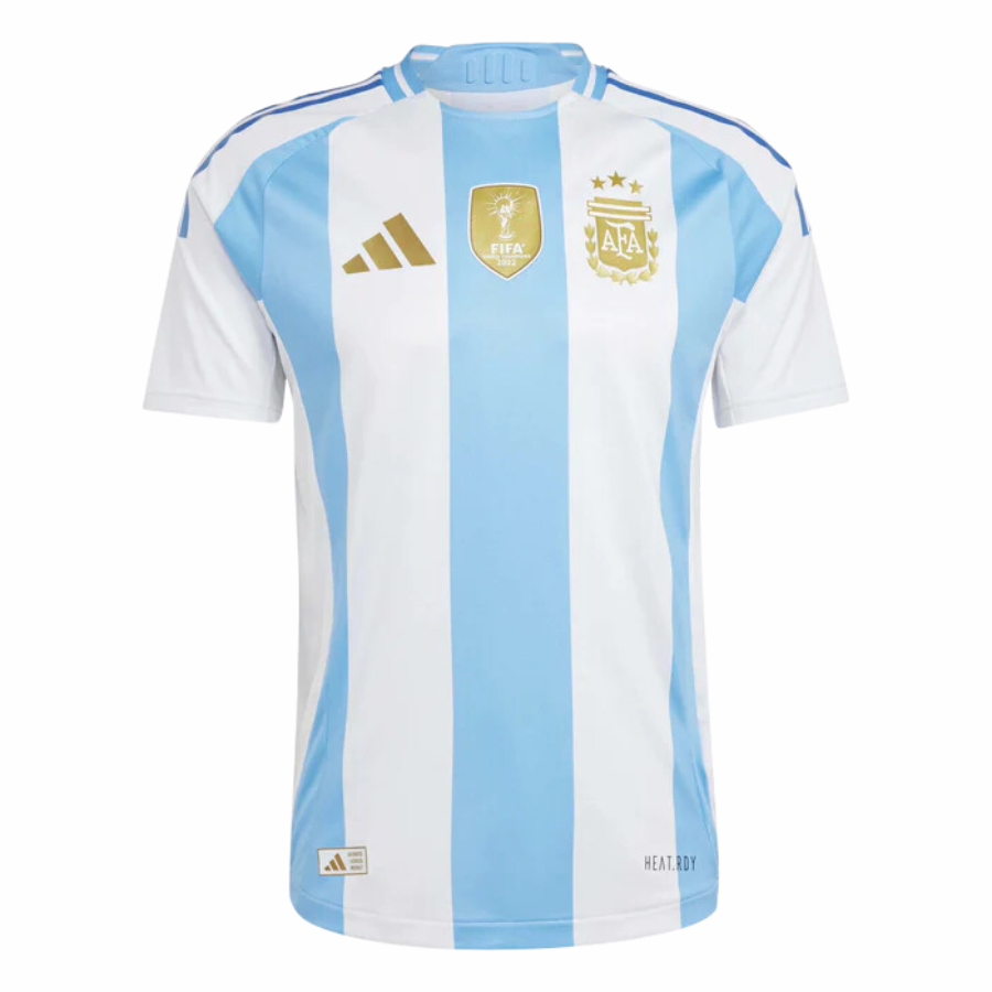 Camisa Argentina Titular 24/25 – Adidas Torcedor Masculina Patch Campeão