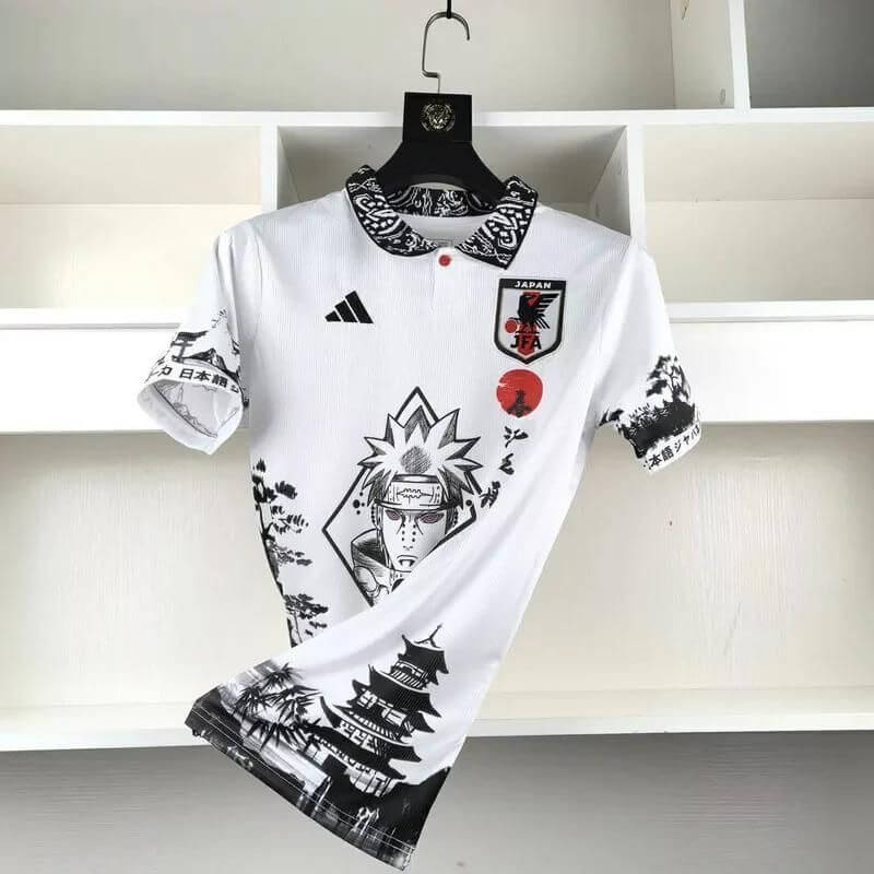 Camisa Japão Edição Naruto Pain – 2024 – Torcedor Masculino Branco