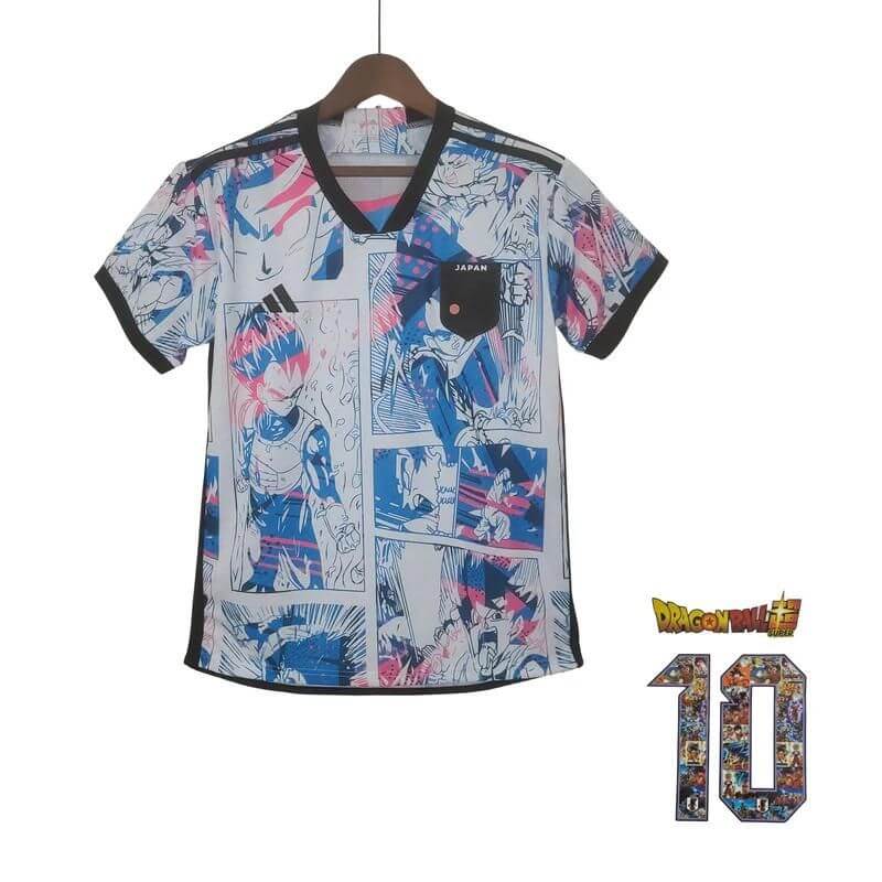 Camisa Japão Edição Dragon Ball – 2023 – Torcedor Masculino – Personalização Especial