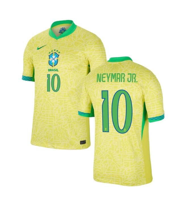 Camisa Seleção Brasileira I 24/25 – NEYMAR JR 10 Masculina