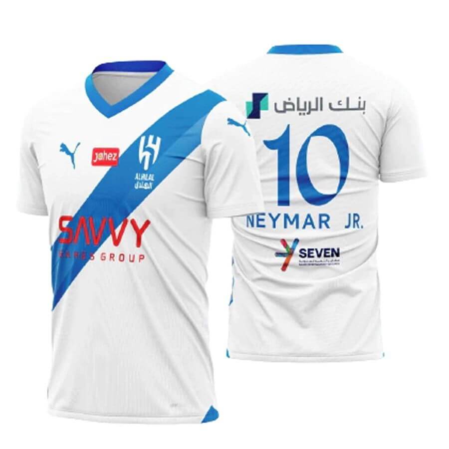 Camisa Al Hilal II 23/24 – NEYMAR JR 10 Masculina